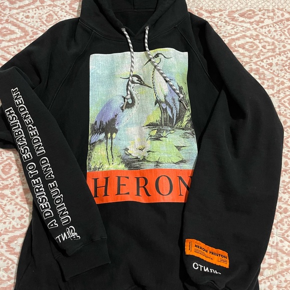 Heron Preston graphic unisex hoodie